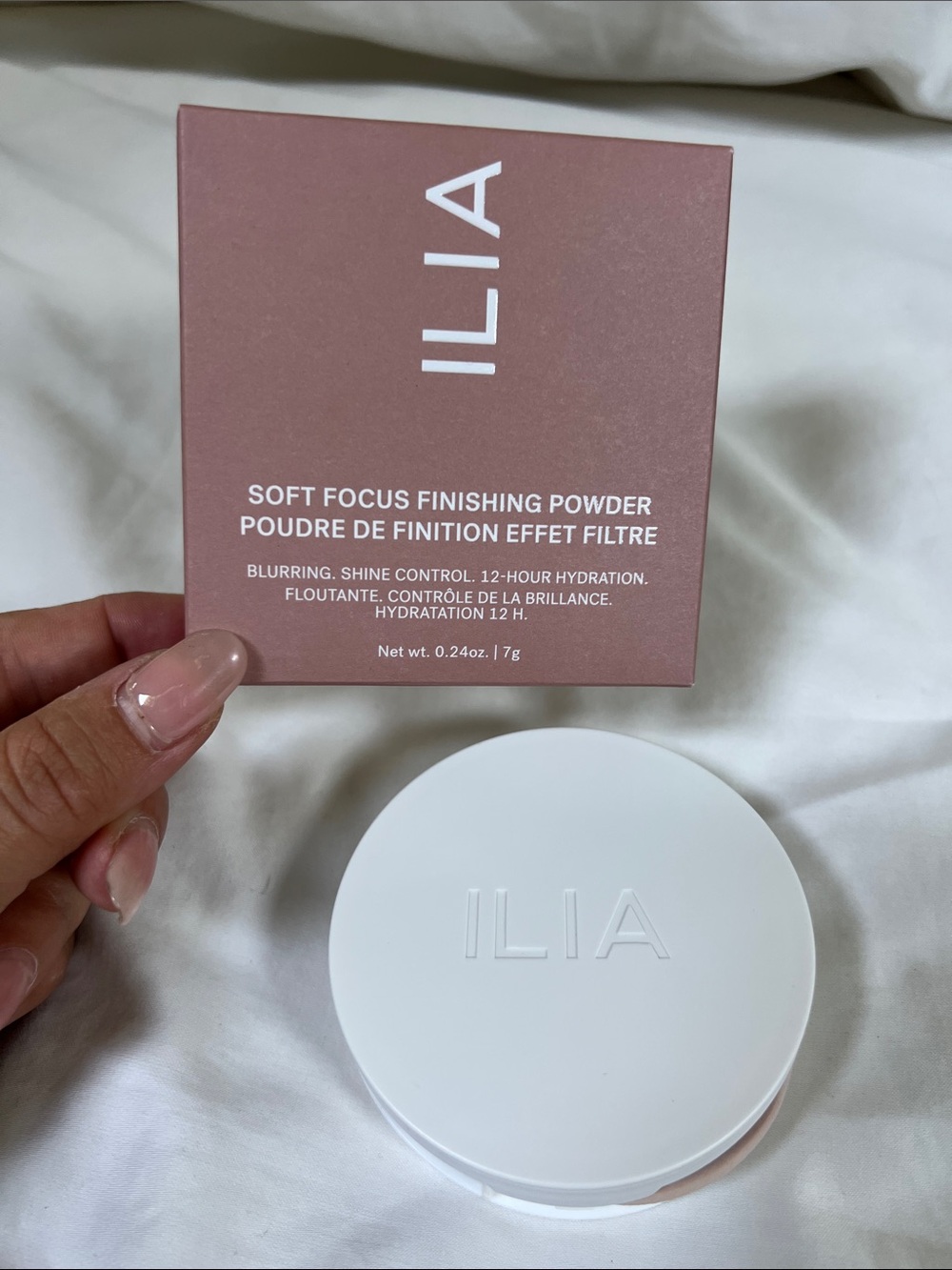NEW ILIA Soft Focus Finishing Powder Medium Translucent 7g Talc-Free Blur